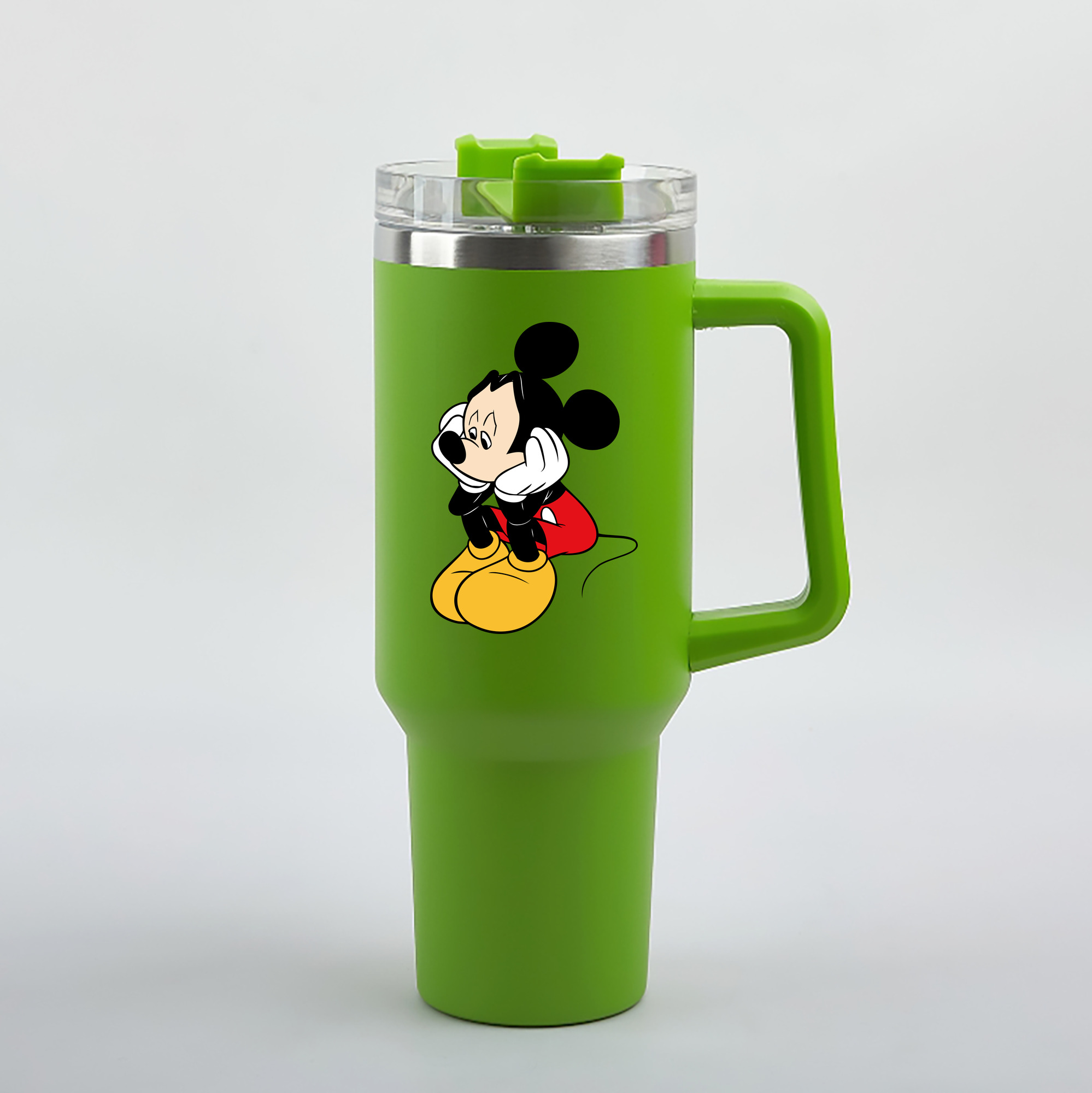 （画像用） ミッキーマウス Mickey Mouse 1200mL車用タンブラー（カラープリント）